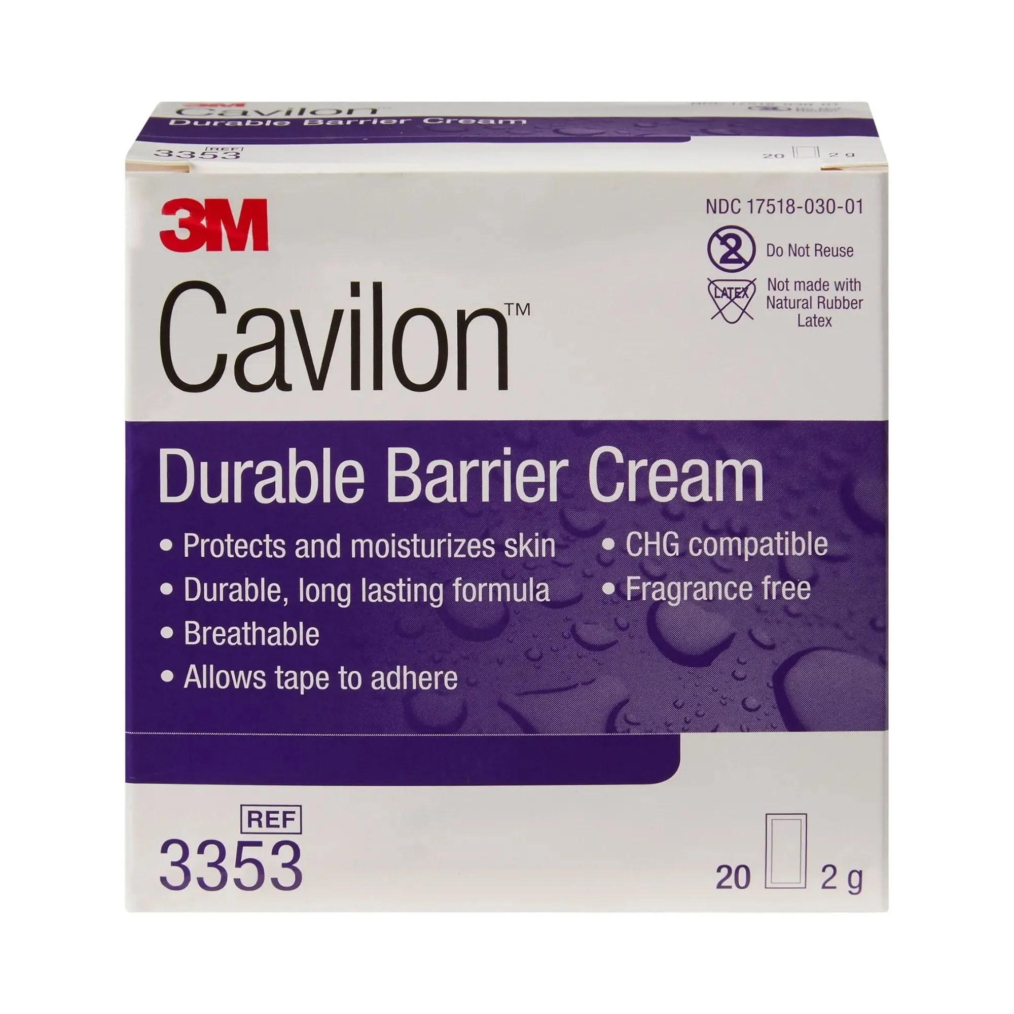 3M Cavilon Skin Protectant, Unscented Cream