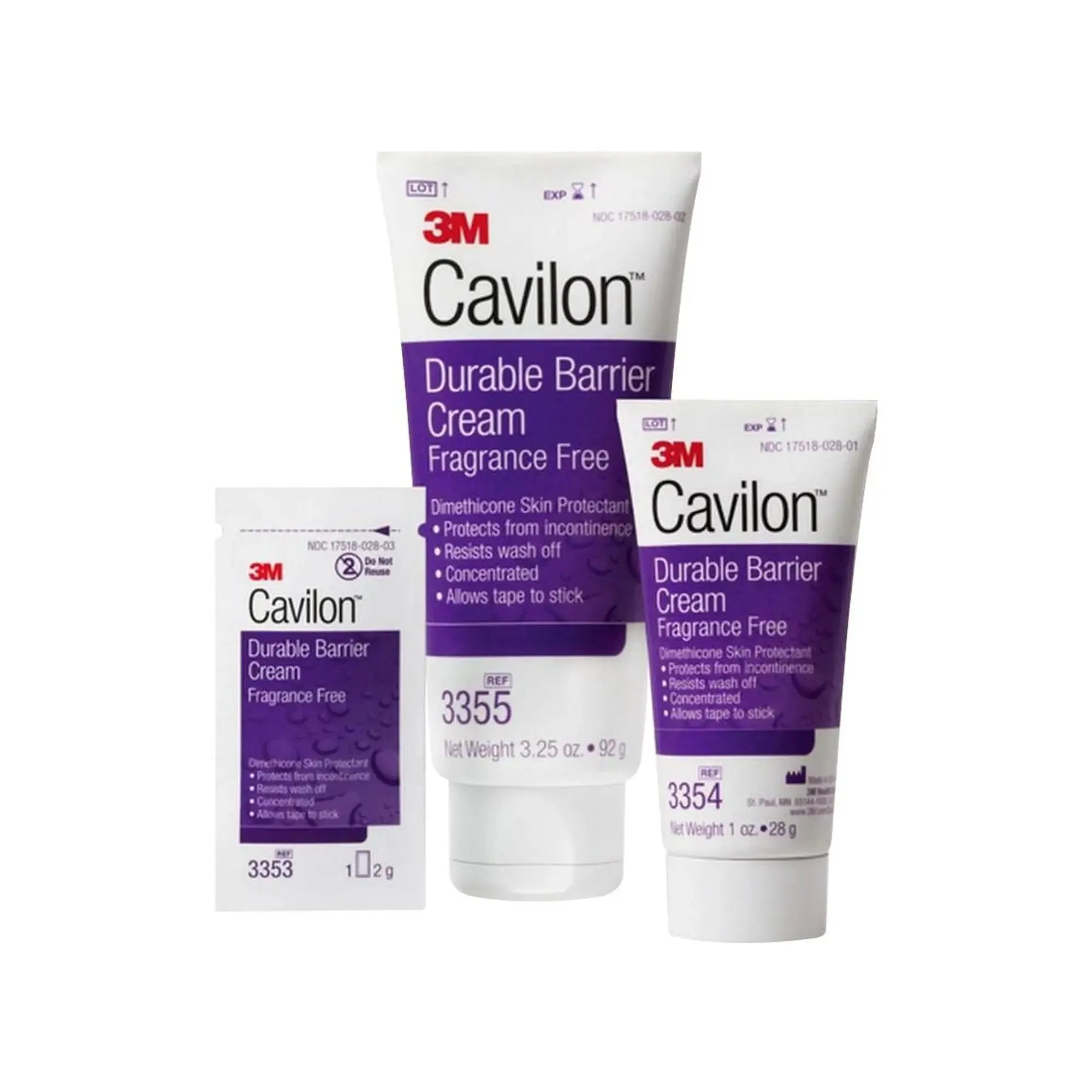 3M Cavilon Skin Protectant, Unscented Cream