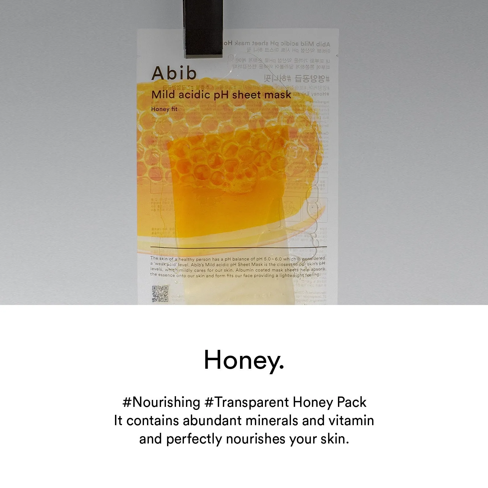 Abib Mild Acidic PH Sheet Mask Aqua Fit Honey