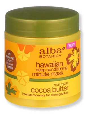 Alba Botanica Conditioning Mask Hawaiian Cocoa Butter 5.5 oz