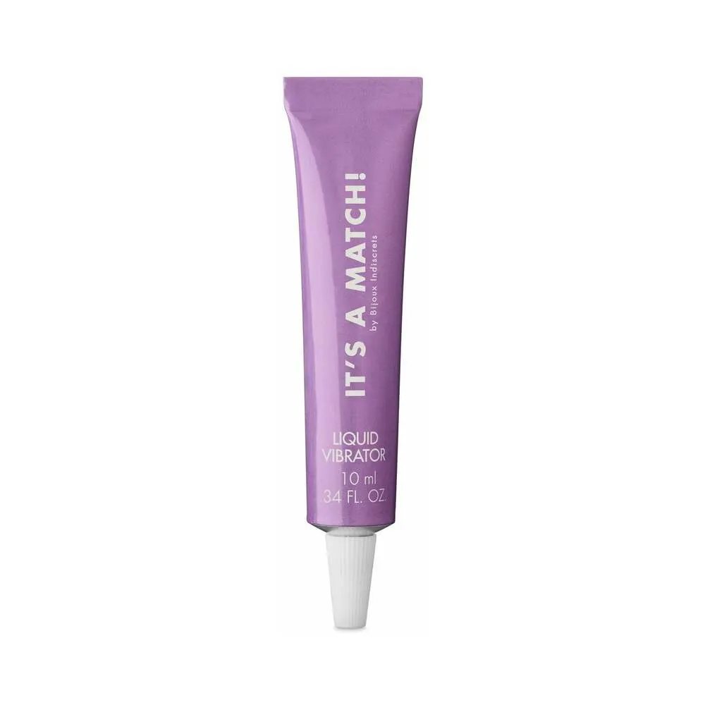 Bijoux Indiscrets Clitherapy It's a Match! Liquid Vibrator Tingling Serum 0.34 oz.