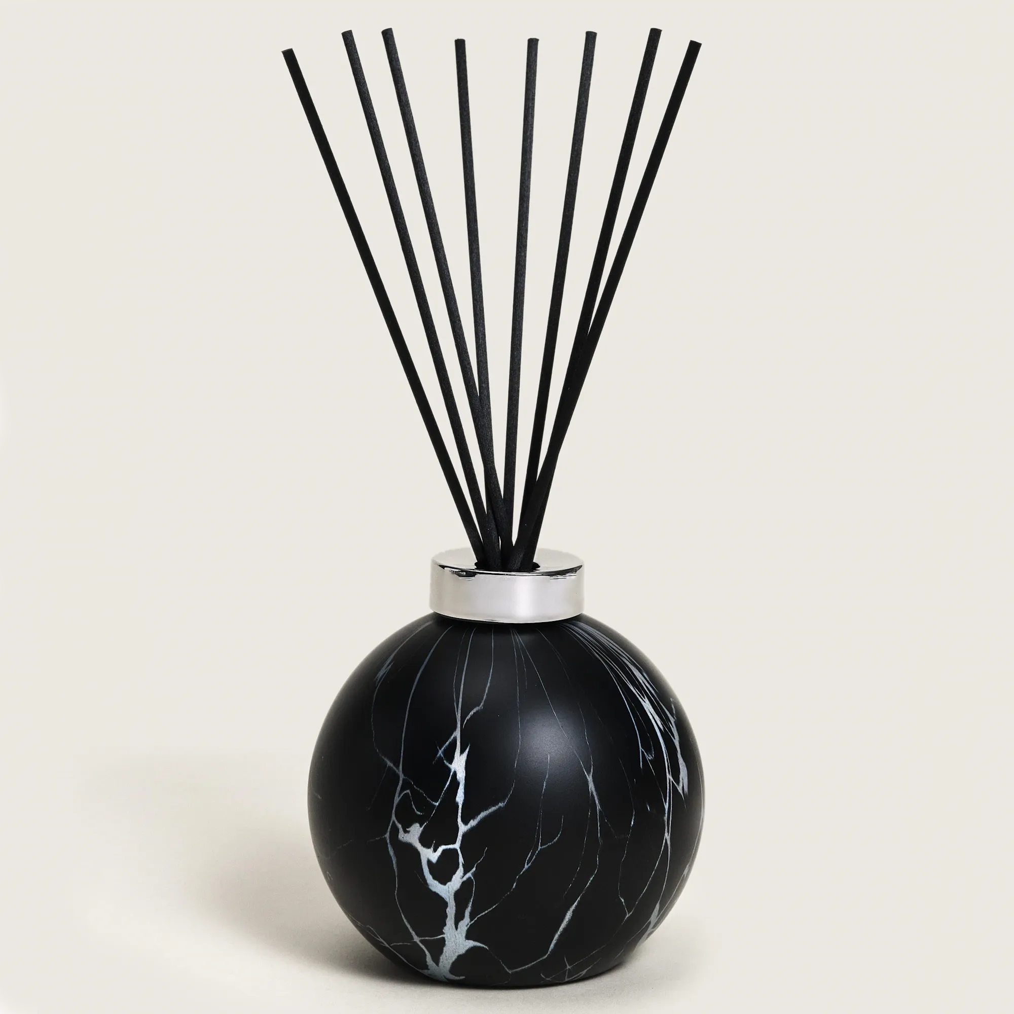 Black Marbled Scented Bouquet Diffuser Gift Set