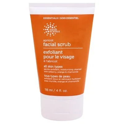 Earth Sc Scrub Apricot 4 OZ [UNFI #55421] T