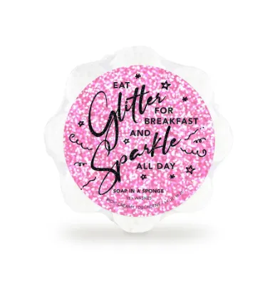 EAT GLITTER & SPARKLE SOAP SPONGE