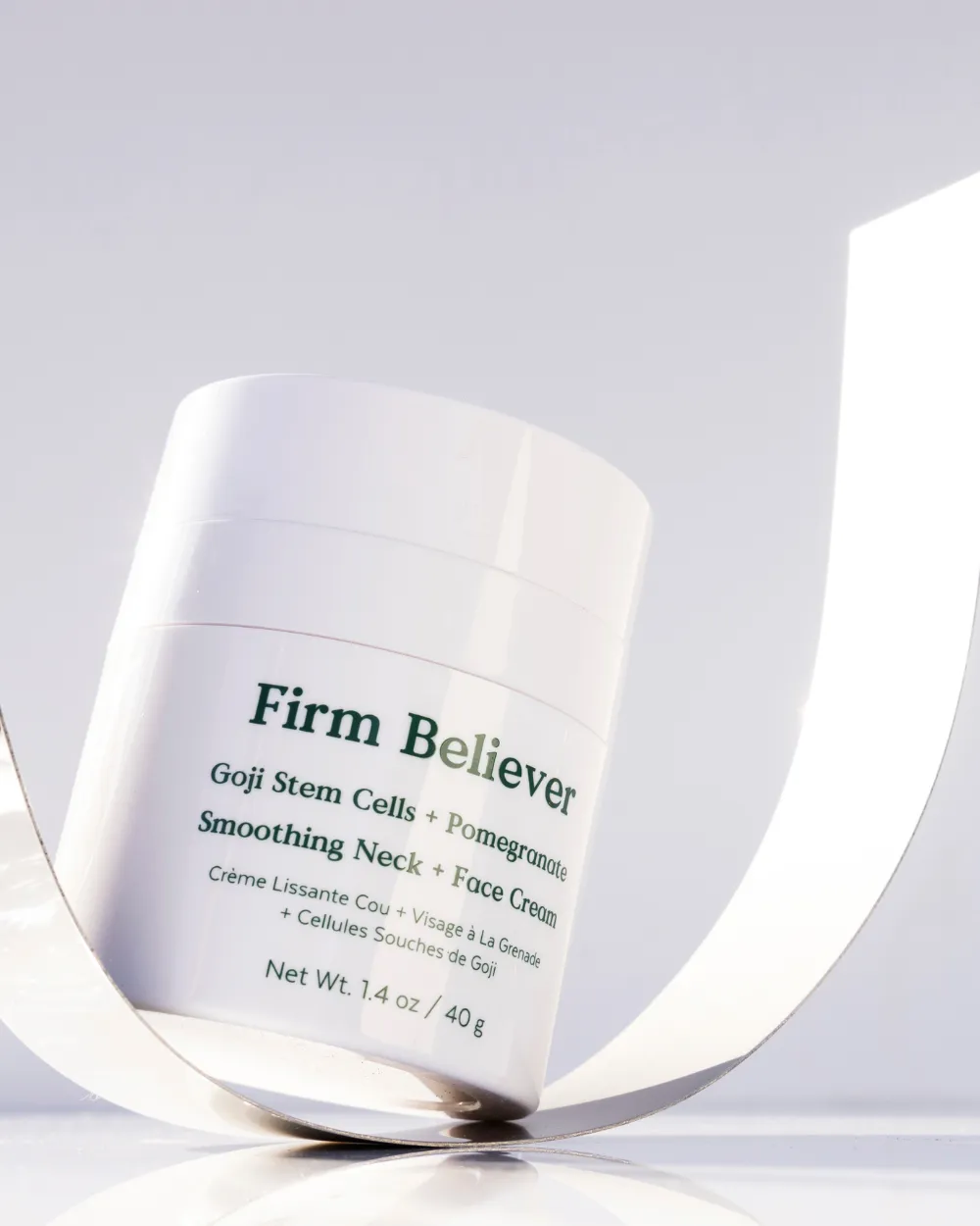 Firm Believer Goji Stem Cell   Pomegranate Smoothing Neck   Face Cream