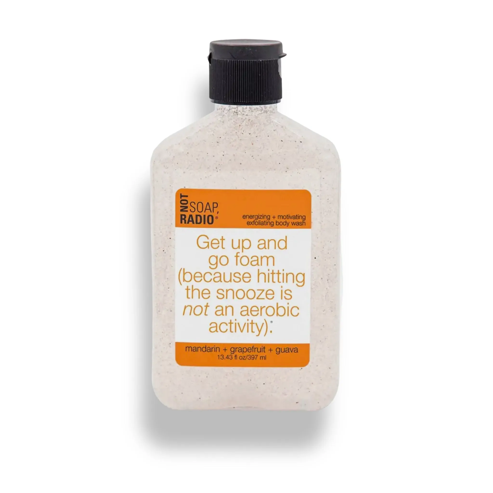 Get Up and Go Foam Exfoliating BODY SCRUB (Mandarin   Grapefruit   Guava)