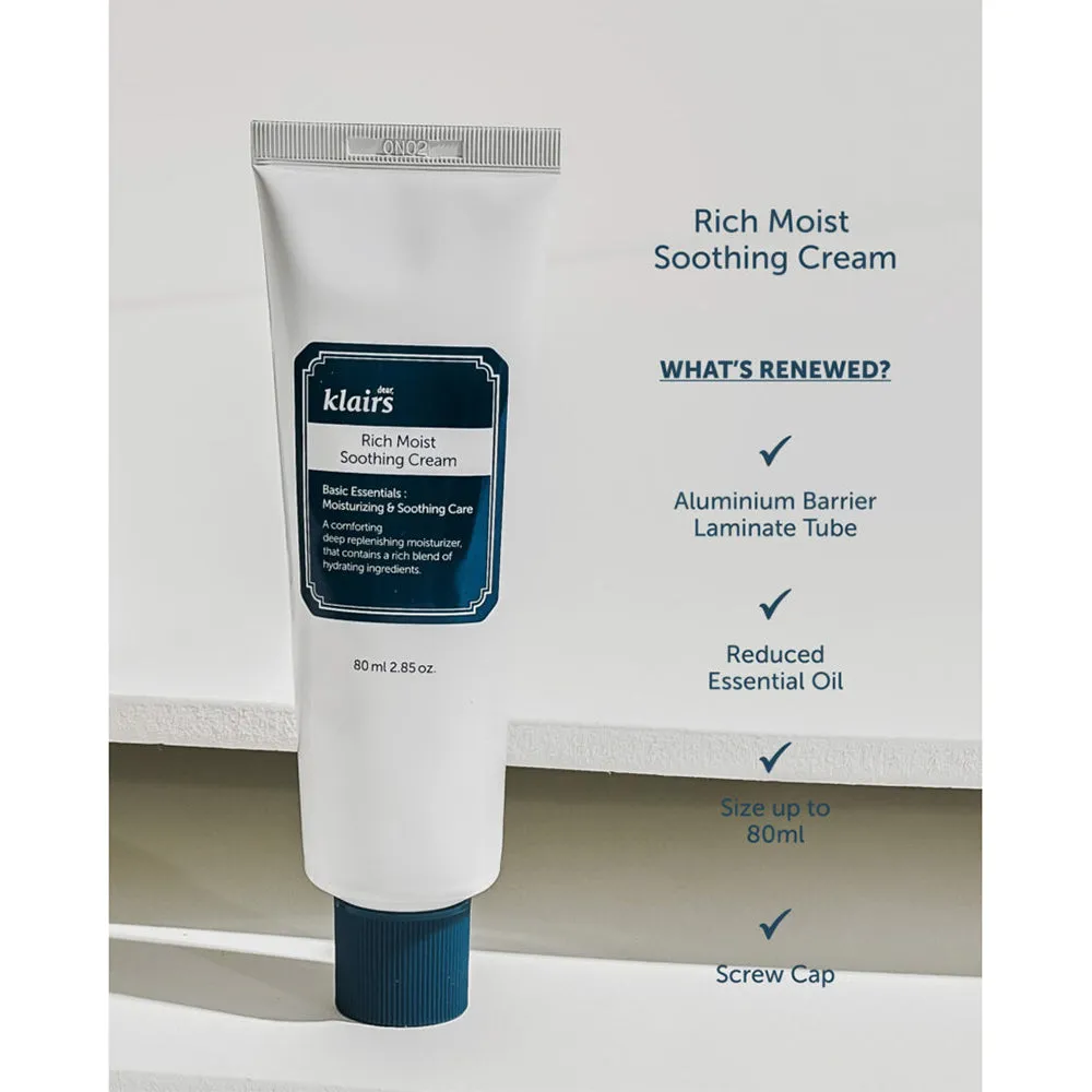 Klairs Rich Moist Soothing Cream