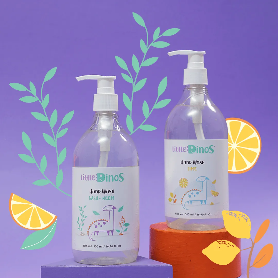 Little Dinos Hand Wash- Basil Neem 500 ml