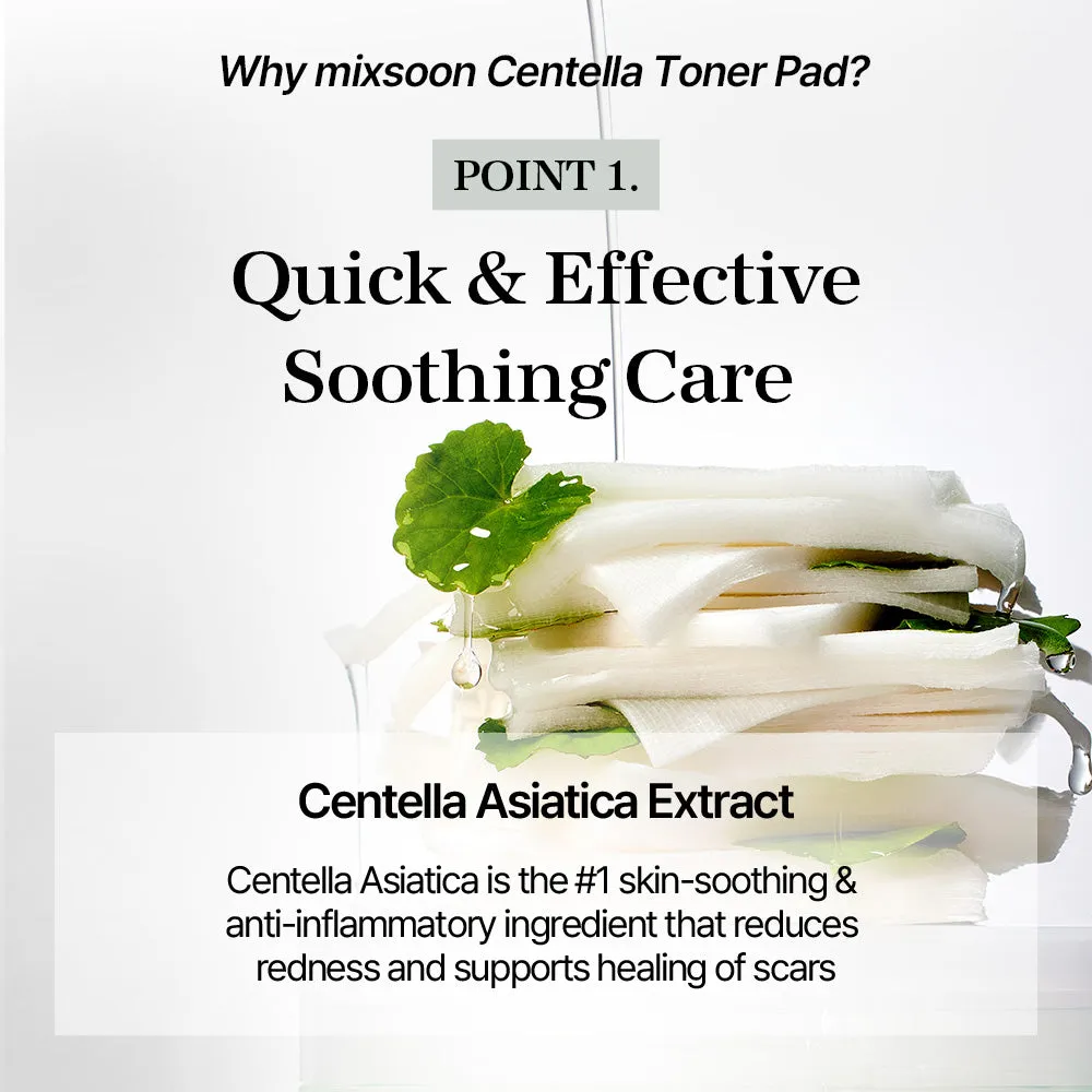 mixsoon Centella Toner Pad