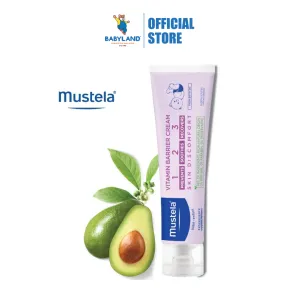 Mustela Vitamin Barrier Cream 123 for All Skin Types (100ML)