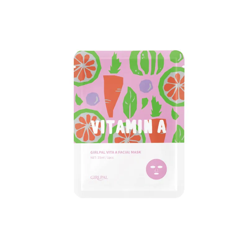 Pack of 2 | Girlpal Vita A Facial Mask