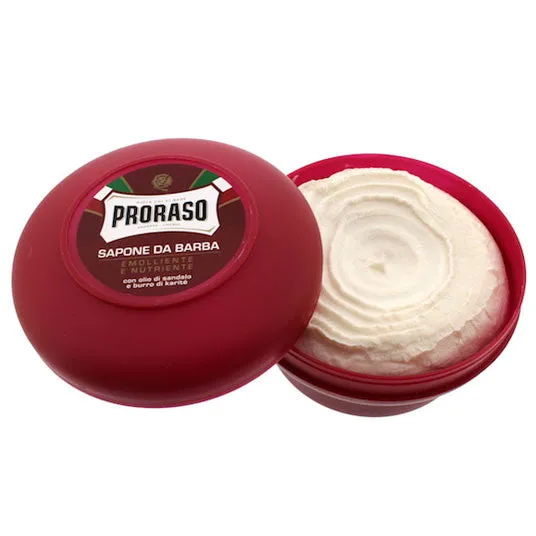 Proraso Sandalwood & Shea Butter Nourish Shaving Soap 150ml