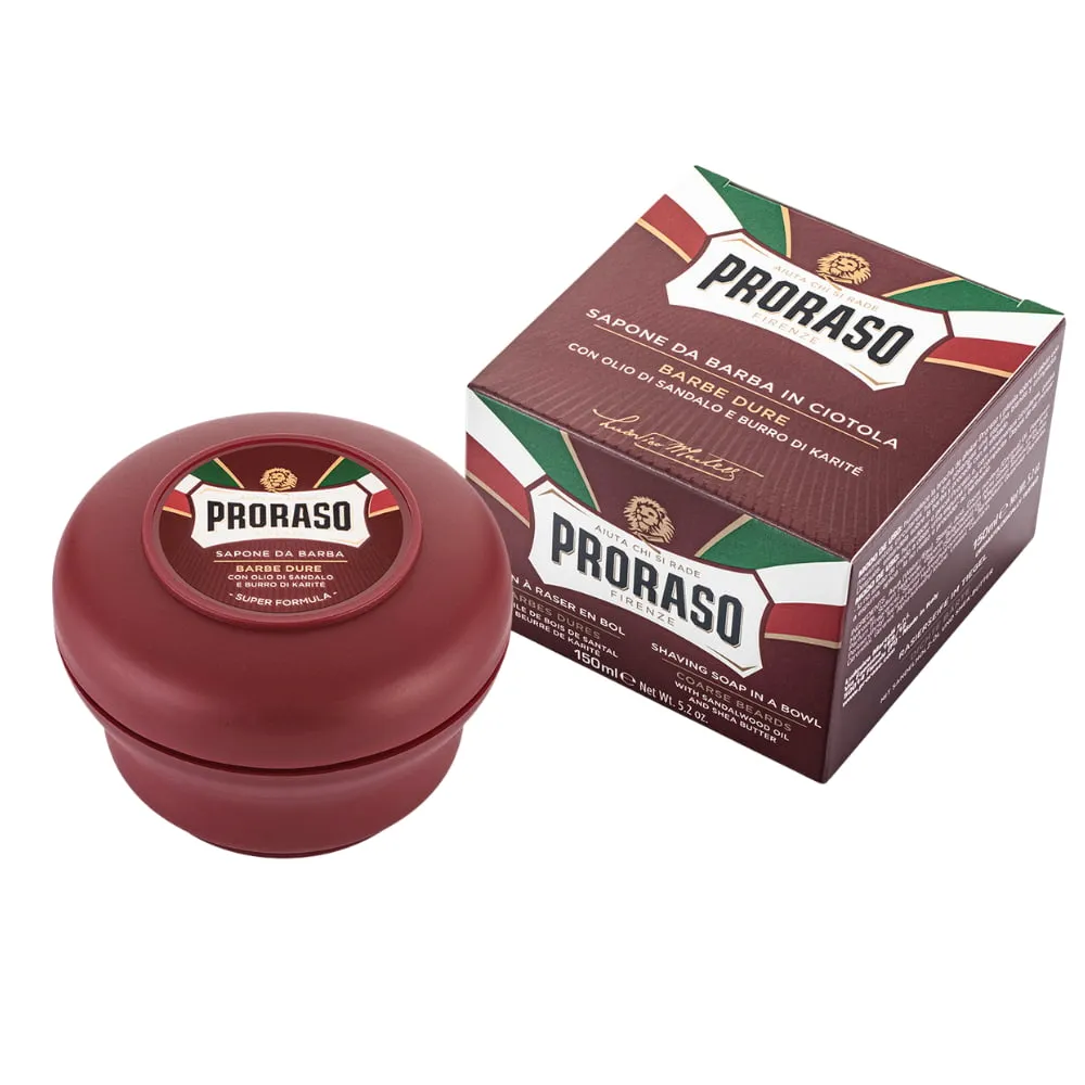 Proraso Sandalwood & Shea Butter Nourish Shaving Soap 150ml