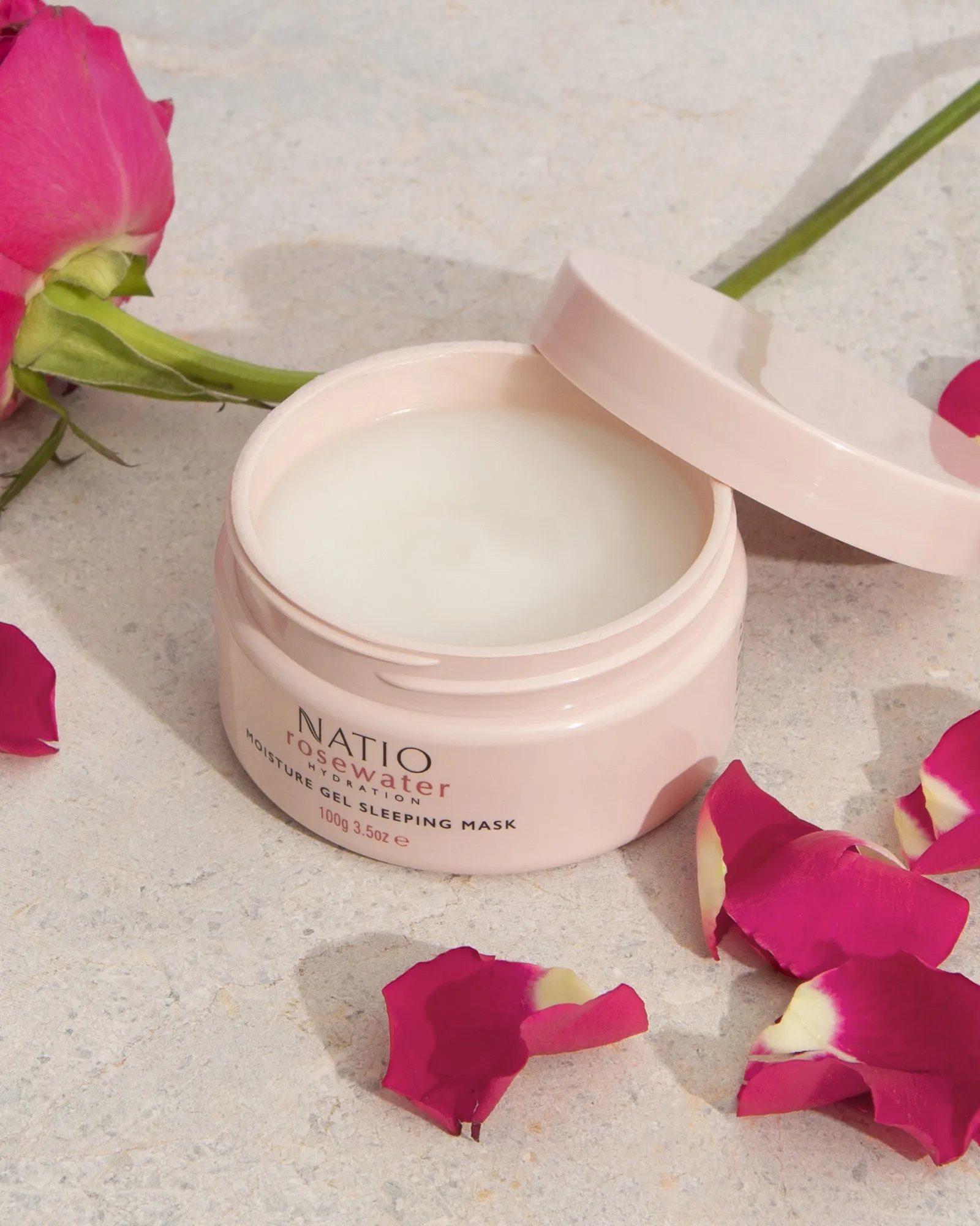 Rosewater Hydration Moisture Gel Sleeping Mask