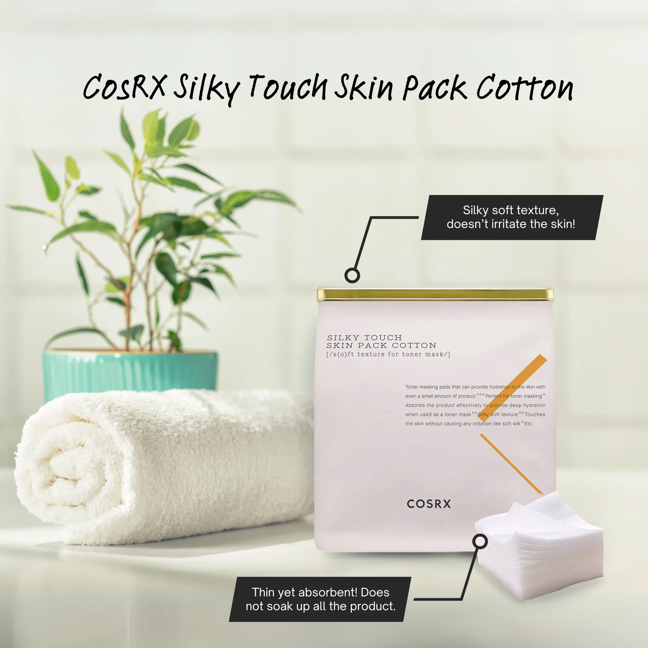 Silky Touch Skin Pack Cotton