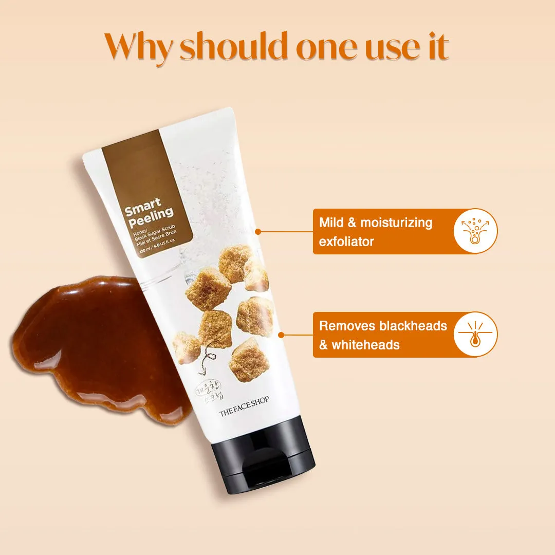 Smart Peeling Honey Black Sugar Scrub 120ml