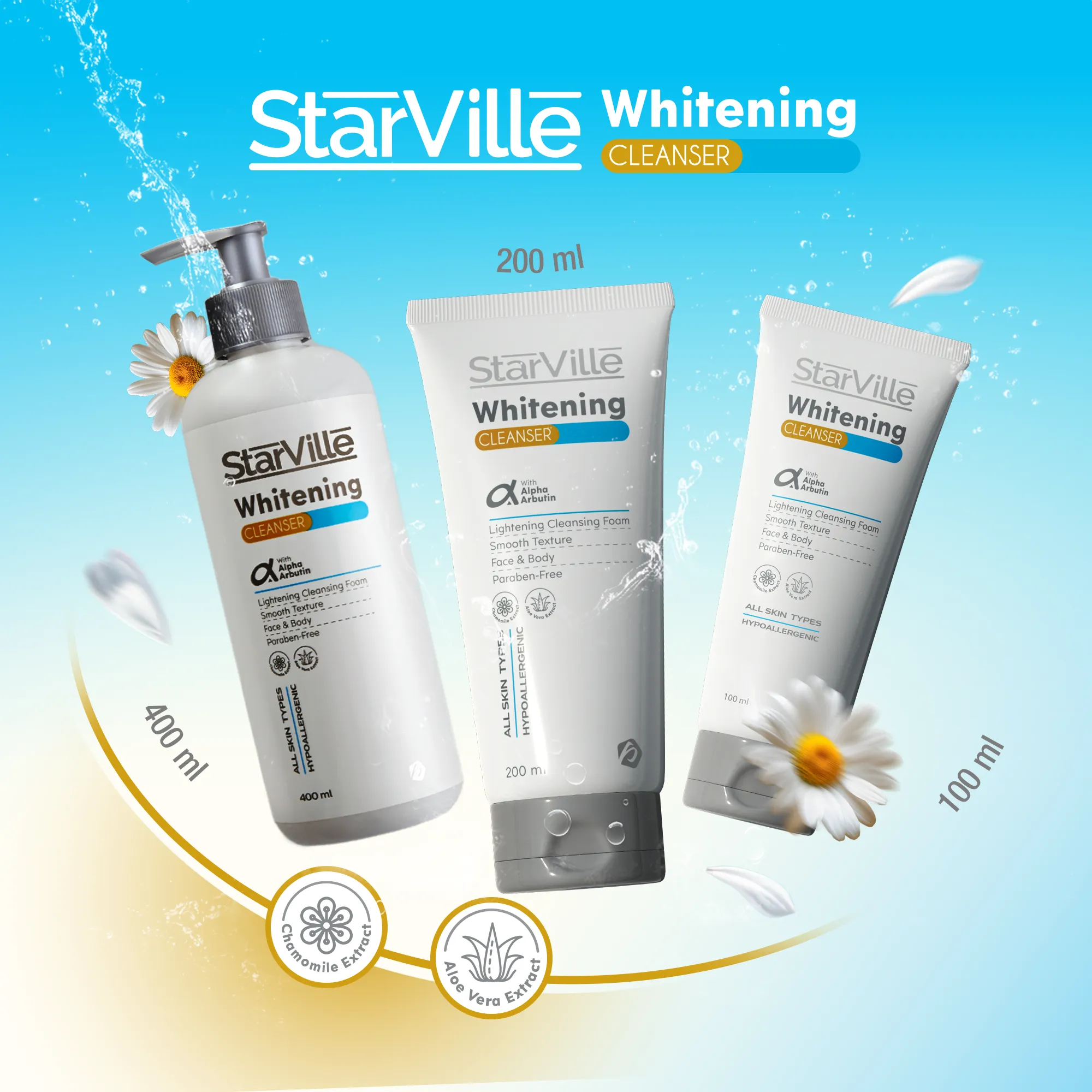 Starville Whitening Cleanser 200 ml