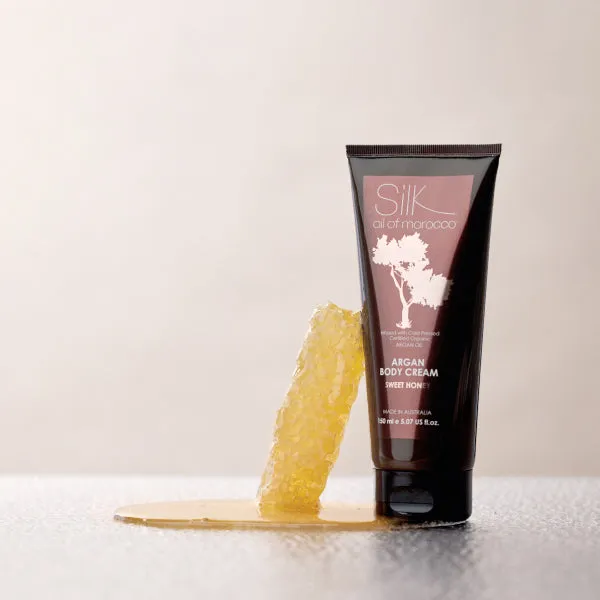 Sweet Honey Argan Body Cream with Pentavitin