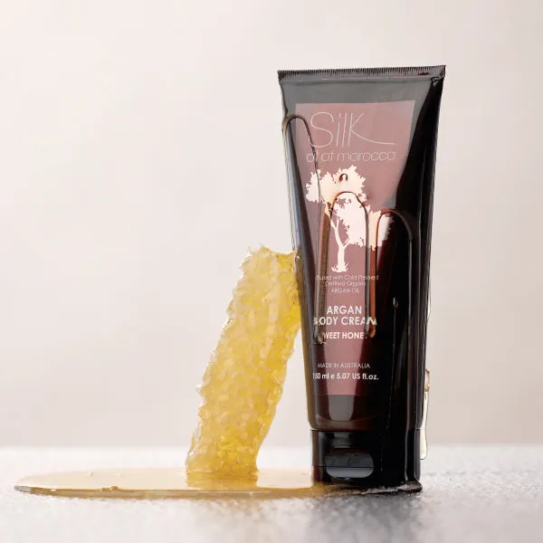 Sweet Honey Argan Body Cream with Pentavitin