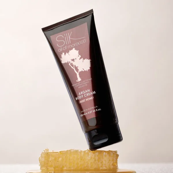 Sweet Honey Argan Body Cream with Pentavitin