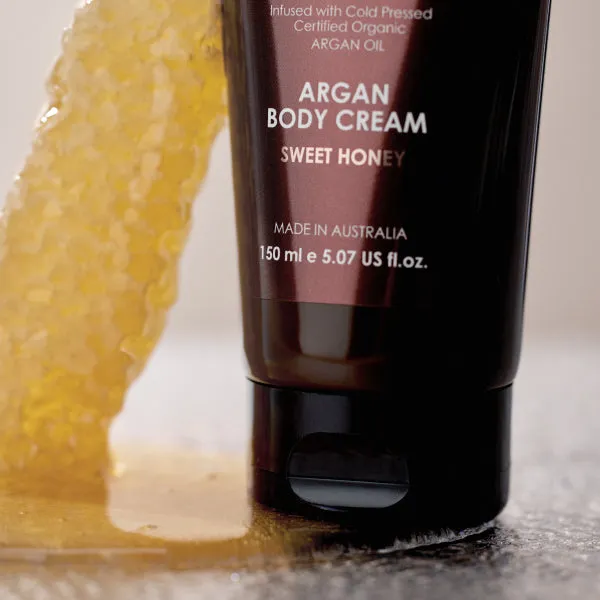 Sweet Honey Argan Body Cream with Pentavitin