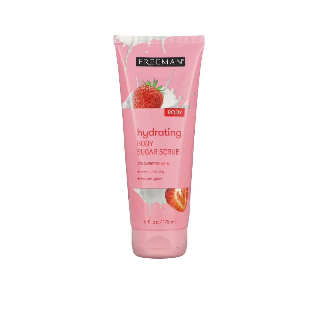 Tube Hydrating Strawberry Milk Body Sugar Scrub 175ml